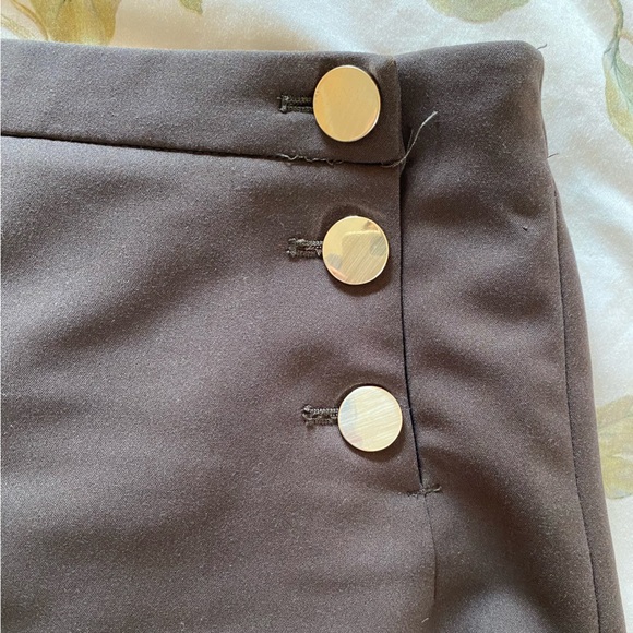 H&M High Waist Shorts Army Green Size 4 - Picture 5 of 5